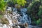 Snail waterfall and national park in Canela Brazil