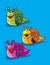 Snails cartoon