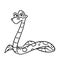 Snake character animal reptile illustration cartoon