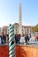Snake column near Obelisk Constantine at hippodrome, Istanbul, Turkey