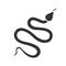 Snake glyph icon