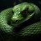 snake green  animal Generate AI