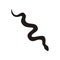 Snake icon vector. cobra illustration sign. anaconda symbol or logo.
