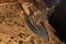 Snake like serpent road in Dades Gorge, Morocco