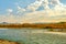 Snake River in Jackson Wyoming on a late September morning