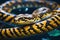 Snake\\\'s skin exhibits a mesmerizing array of colors and textures, allowing it to camouflage effectively in its environment