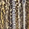 Snake skin texture background . Watercolor painting