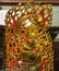 Snake Vajra in flames at Buddha Tooth Relic Temple, Singapore