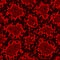 Snakeskin seamless pattern. Black and red reptile repeating texture