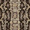 Snakeskin seamless pattern. Realistic texture of snake or another reptile skin. Beige and brown colors. Vector