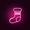 Snare Drum neon icon. Elements of web set. Simple icon for websites, web design, mobile app, info graphics