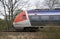 SNCF train near Dirol, Nievre, Burgundy