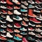 Sneaker Galore - A Colorful Array of Footwear