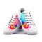 Sneakers bright illustration isolated. Logo illustration sneakers.