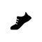 Sneakers, trainers silhouette icon. running shoes, jogging shoes. Sport