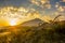 Snezka, highest mountain of Giant Mountains, Czech Republic