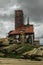 Snezne jamy, Czech Republic-July 25,2020. A remoted building under reconstruction on Polish-Czech border in Krkonose, Giant