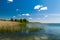 Sniardwy lake in the Masurian Lake District, Poland