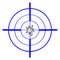 Sniper targeting a cancer cell EPS vector