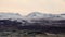 Snohetta mountain at sunset in Dovrefjell National Oark in Norway