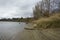 Snohomish river beach running Washington
