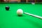 Snooker ball on snooker table, Snooker or Pool game on green table, International sport