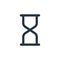 snooze icon vector from email ui concept. Thin line illustration of snooze editable stroke. snooze linear sign for use on web and
