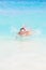 Snorkel Woman Floating