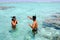 Snorkeling in Aitutaki Lagoon Cook Islands