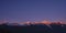 Snow capped meili mountain range at sunrise, yunnan, china