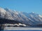 Snow capped mountains along the Haines Highway