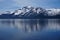 Snow-capped mountains of Lake Tahoe