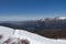 Snow on cathedral hill, Bariloche, Argentina