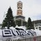 Snow Clock Tower