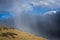 Snow cloud near Kinder Scout