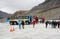 Snow-coach in Columbia Ice field