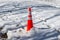 Snow Cone Along the Road in Cherry Creek State Park