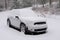 Snow Covered Car Winter Driving Risk