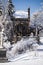 Snow Covered Gothic Chapel - Spring Grove Cemetery - Cincinnati, Ohio