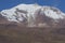 Snow covered Guallatiri volcano on the Altiplano of northern Chile