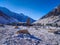 Snow covered Kedarnath Dham beautiful Uttrakhand mountain photography