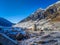 Snow covered Kedarnath Dham beautiful Uttrakhand mountain photography