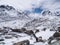 Snow Covered Landscape in the Himalayan Mountains