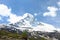 Snow covered Matterhorn