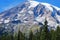 Snow covered Mount Rainer