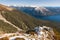 Snow covered Mount Robert in Nelson Lakes National Park, South Island, New Zealand