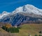 Snow-covered mountain