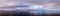 Snow covered mountain landscape in Antarctica around Cuverville Island.