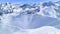 Snow covered mountain peaks, ski, snowboard slopes