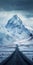 Snow Covered Mountain: A Photo-realistic Journey To Inspire